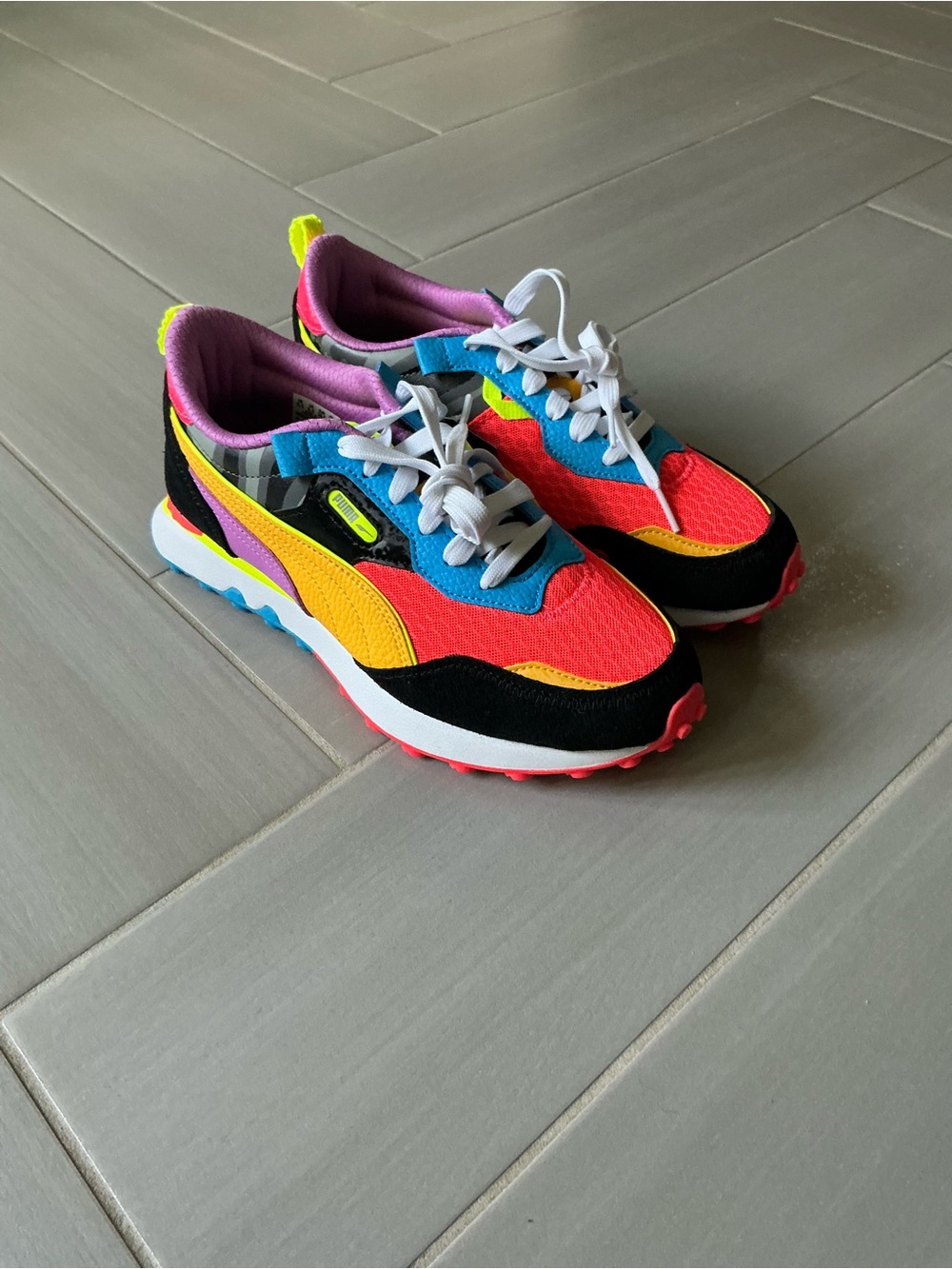 Puma Rider FV Lava Sneakers | Multicolor